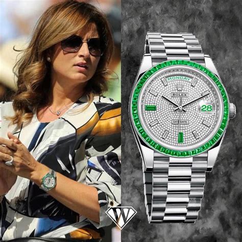 federer rolex watch|emerald and diamond rolex.